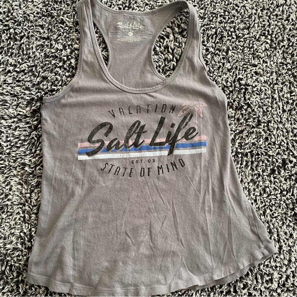 Salt Life Gray Tank